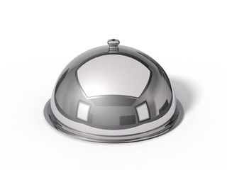 3d illustration of Restaurant cloche.
