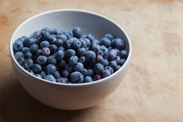 Bowl of Blueberries