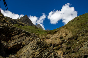 mountain, apline panorama, mountain landscape