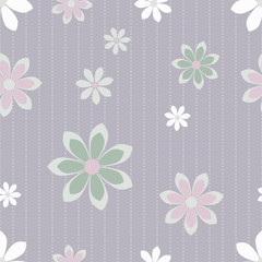 Flowers Seamless Pattern