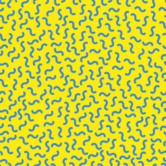 Geometric seamless pattern for fashion and wallpaper. Hipster fashion Memphis style..