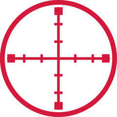 Sniper target crosshair