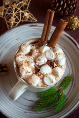 Hot chocolate for Christmas
