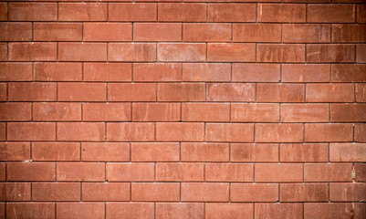 red brick wall texture