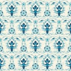 Floral ethnic pattern