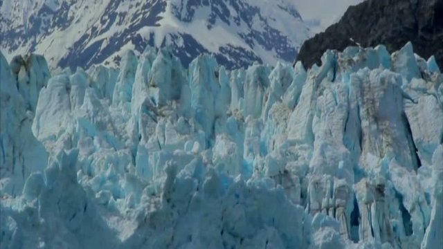 View of Margerie Glacier at Glacier Bay National Park, Alaska