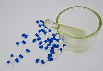 Capsules laboratory pharmacy
