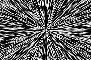 Sun Rays for Comic Books Radial Background Vector