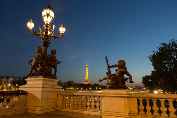 Fototapeta premium Alexander III Bridge