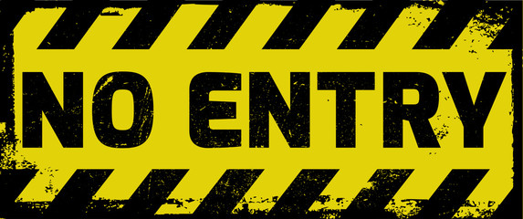 No entry sign
