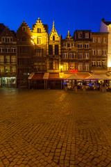 Cathedral Square at Night, Antwerp