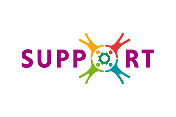 Support logo icon