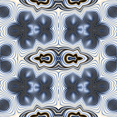 blue wavy abstract background