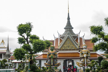 Wat Pho Temple Bangkok Thailand architecture 10