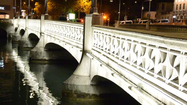 Z&uuml;rich am Abend