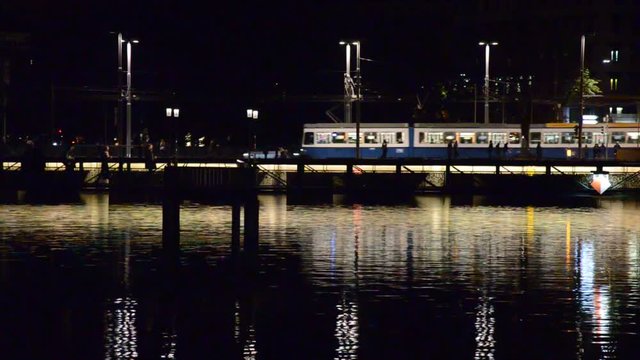 Z&uuml;rich am Abend
