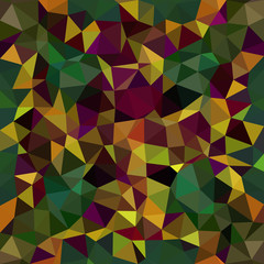Kaleidoscopic low poly triangle style vector mosaic background