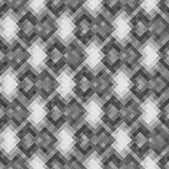 Kaleidoscopic low poly rhomb style vector mosaic background