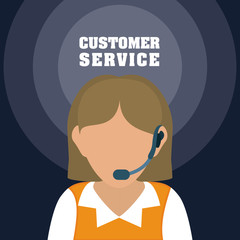 customer support service icons vector illustration design