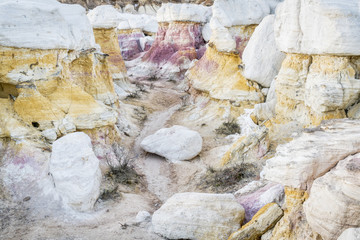 erosion formations of Paint Mine