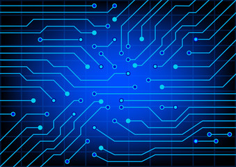 Electrical circuit . eps 10 vector illustration