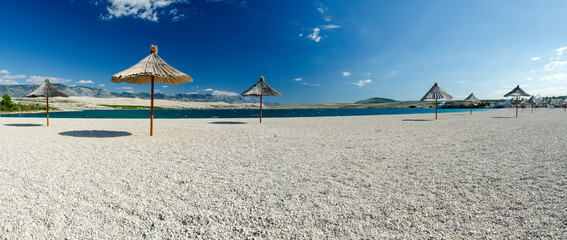Plage de ZRCE - Ile de Pag