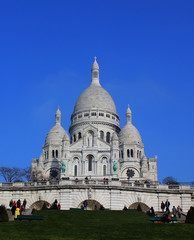 Fototapeta na wymiar Sacre Coeur, Monmartre, Paris