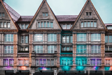 Munich buildings and houses, Germany