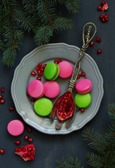 gourmet French macarons pirozhnoe