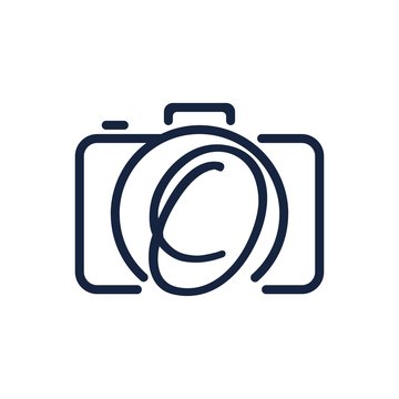 O photography logo design
