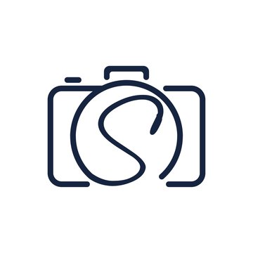 S photography logo design