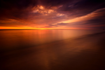 Sunrise at Baltic Sea