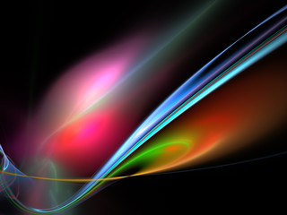 Abstract fractal background