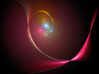 Abstract fractal background