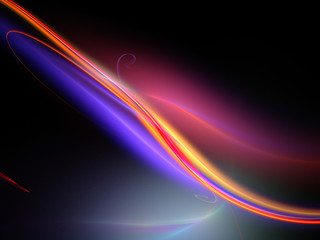 Abstract fractal background