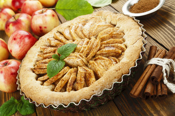 Homemade  apple pie