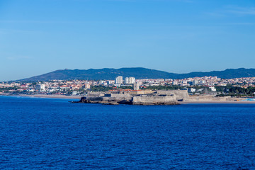 Fototapeta na wymiar Architecture on Coast of Lisbon
