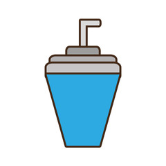 soda drink beverage isolated icon vector illustration design