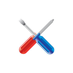 Screwdriver Vector Illustration