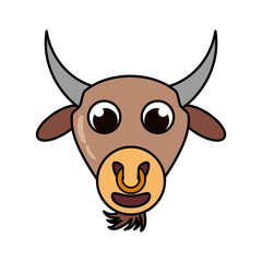 coat animal farm isolated icon vector illustration design