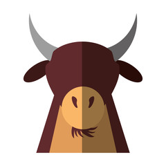 coat animal farm isolated icon vector illustration design