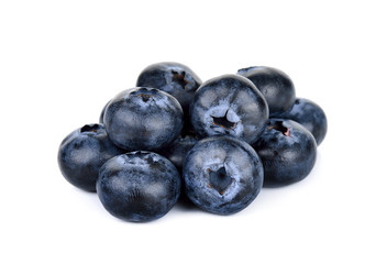 blueberry isolated on the white background
