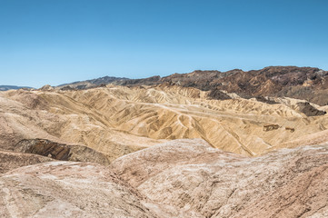 Fototapeta na wymiar Zabriskie Point, Death Valley National Park, California 