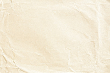 Old crumpled brown paper texture