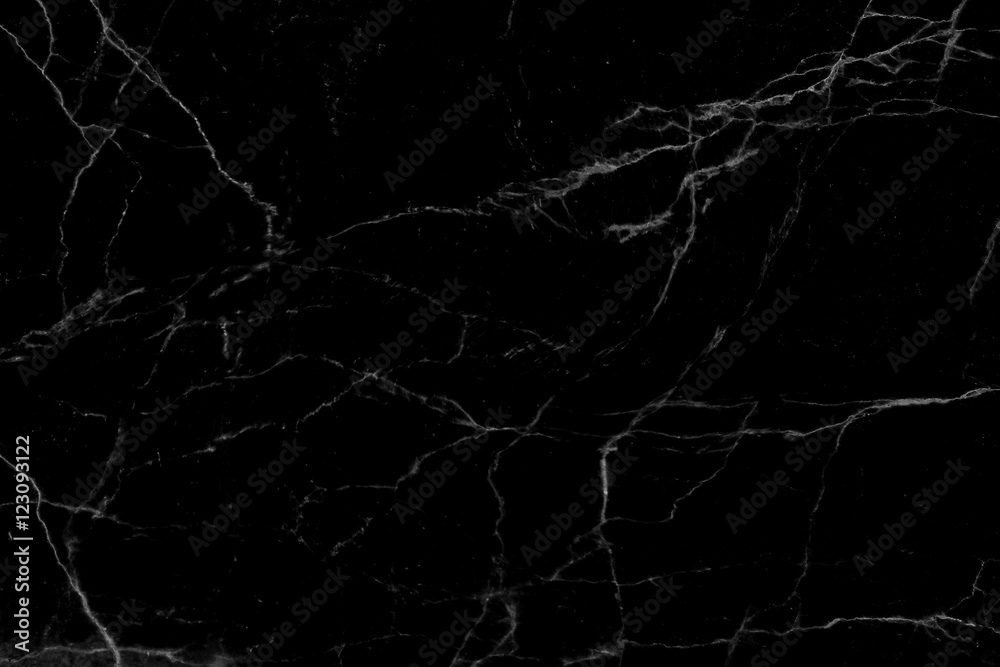 Wall mural black marble texture background, abstract texture for tiled floor and pattern design