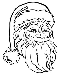 Christmas Santa Claus Vintage Style