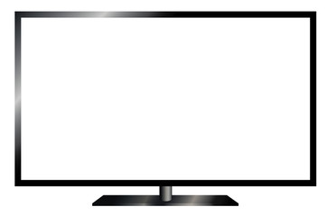TV flat screen lcd, plasma realistic .