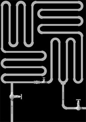 The zigzag pipeline. 