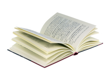  Open book isolated