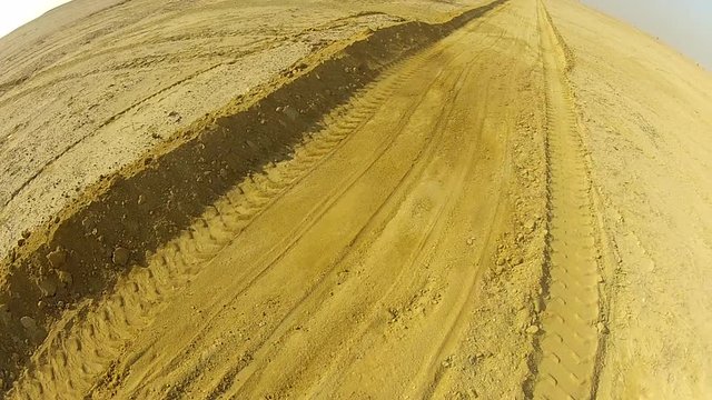 Desert Landscape in Rajasthan India